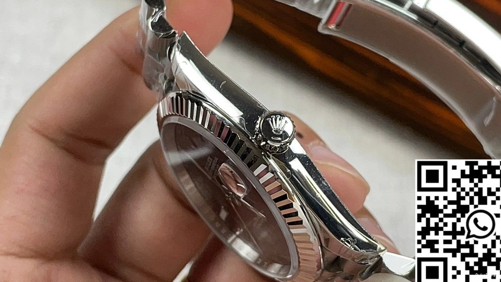 M126334-0022 Rolex Factory Dial VS Datejust Grey 0320